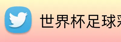 世界杯足球彩票 Logo